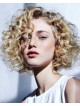 Short Blonde Curly Syntheitc Hair Wig