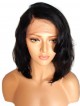 Short Glueless Lace Front Human Hair Wigs With Baby Hair Brazilian Non Remy Wavy Bob Wigs
