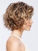 Short Wavy Synthetic Lace Front Blonde Bob Wig 
