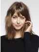 Shoulder Length Synthetic Hair Capless Wig For Young Ladies