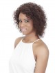 Small Curly Brown Afro Capless Wig For Women