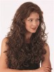 Small Curly Synthetic 3/4 Hairpiece For Women