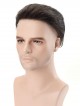 Super Thin Skin Medium Density Mono 100% Human Hair Wig for Men