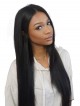 Women's super long silky straight 100% remy human hair wigs