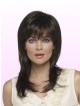 Straight Layered Hair Wig With Full Bangs