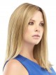 Shoulder Length Straight Human Hair Lace Front Women Wig