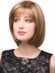 Short Bob Hair Style Lace Front Mono Top Wig With Bangs