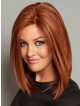 Lace Front Medium Striaght Human Hair Wig