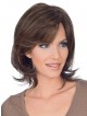 Short Wavy Human Hair Lace Front Wig With Side Bangs