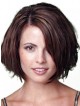 Human Hair Short Straight Lace Front Wig