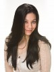 Human Hair Long Straight Lace Front Women Wig 