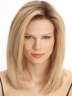 Human Hair Shoulder Length Straight Lace Front Wig