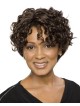 Short Curly Synthetic Hair Wig With Bangs