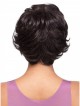 Short Curly Ladies Wig With Bangs