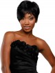 Cropped Straight Synthetic Hair Wig