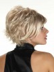 Heat Friendly Synthetic Hair Short Wavy Capless Women Hair Wig