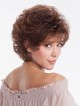 Short Wavy Full Synthetic Wig Women's Wigs With Bangs