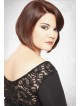 Short Straight Lace Wig With Side Bangs