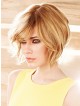 Short Hair Lace Front Wig With Bangs