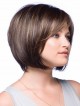 Chin Length Bob Lace Front Straight Wig With Side Bangs