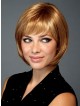 Capless Bob Straight Synthetic Hair Wig With Bangs