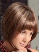 Heat Friendly Synthetic Wig Bob Straight With Full Bangs