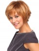 Capless Short Synthetic Wig With Bangs