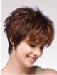 Layered Short Wavy Synthetic Wig With Bangs