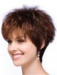 Layered Short Wavy Synthetic Wig With Bangs