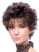 Short Curly Synthetic Capless Women Wig With Bangs