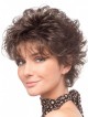 Short Curly Synthetic Capless Women Wig With Bangs