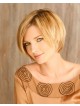 Short Human Hair Lace Front Straight Wig