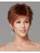 Cropped Straight Layered Synthetic Hair Wig