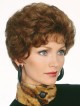 Short Wavy Heat Friendly Synthetic Wig With Bangs