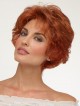 Short Layered Curly Synthetic Lace Front Hair Wig