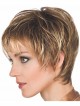 Wavy Synthetic Short Layered Wig With Bangs
