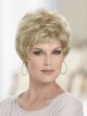Short Wavy Capless Wig With Bangs